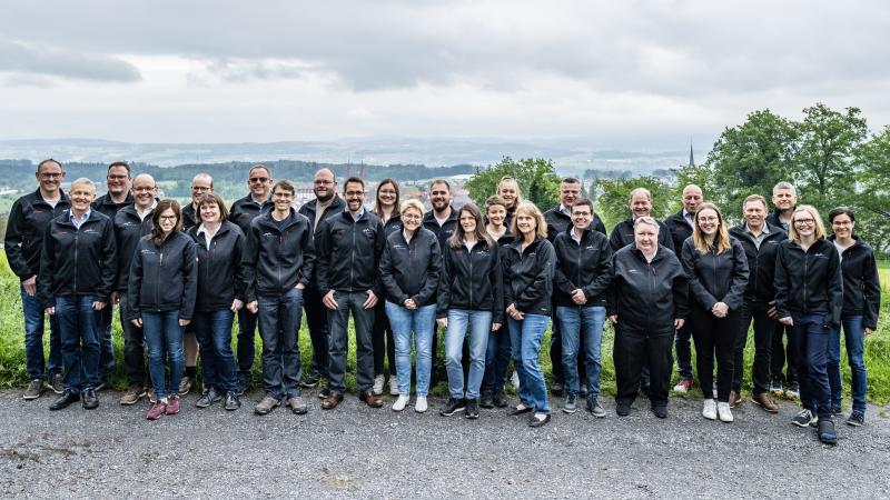 Teamfoto Mitarbeitende